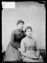 Susie Bond and Susie Gray, c.1885