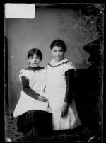 Bertha Nason and Madge Nason [version 1], c.1884