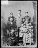 Chief Killer and his family, 1886