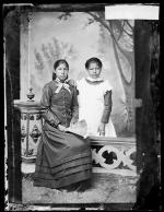 Mollie Naalta and Libbie Porter, c.1882 Mollie Naalta and Libbie Porter, c.1882