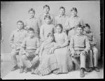 Eleven Chiricahua Apaches Students [version 1], c.1887