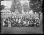 Richard Henry Pratt with school employees and their families [version 1], 1886