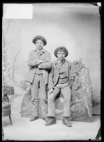 Wallace Williams and David Tipsico, c.1890