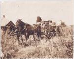 Bird C. Seward's covered wagon, c.1911