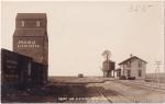 Depot and Elevator in Ogema, MN, c.1910 Depot and Elevator in Ogema, MN, c.1910