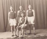 Track Team members, c.1908