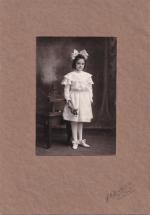 Charles Buck's daughter, 1909
