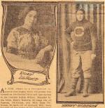 Rosie DeNomie and Henry Roberts, 1912