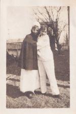 Ozetta Bourbonnais and Unidentified Female, c.1916 Ozetta Bourbonnais and Unidentified Female, c.1916