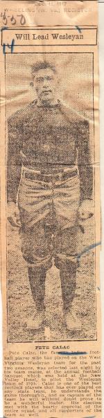 Peter Calac, 1917 Peter Calac, 1917