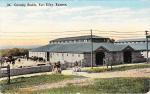Fort Riley, Cavalry Stable, c.1918