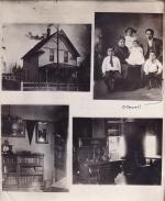 Benjamin Caswell's house and family, c.1910