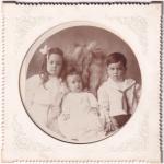 Children of Lillian Complainville Keller, c.1909