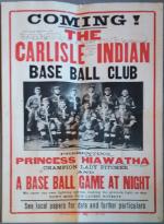 Carlisle Indian Base Ball Club Poster