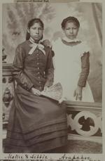 Mollie Naalta and Libbie Porter [version 2], c.1882