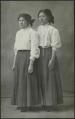 Two Female Students, c. 1901