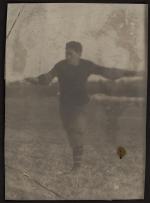 Alexander Arcasa Throwing the Football, c.1910