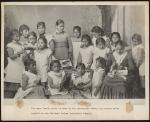 Seventeen female Pueblo students [version 3], c. 1885