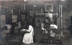 Female Students Weaving and Sewing, c. 1914