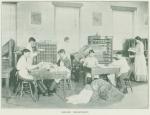 Students in the Mailing Department, 1901 Students in the Mailing Department, 1901