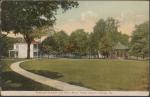 Teachers Quarters and Band Stand, c.1908