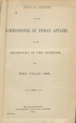 Excerpt from Annual Report of the Commissioner of Indian Affairs, 1883