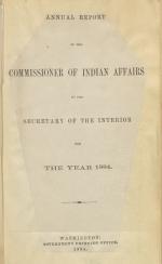 Excerpt from Annual Report of the Commissioner of Indian Affairs, 1884