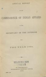 Excerpt from Annual Report of the Commissioner of Indian Affairs, 1885
