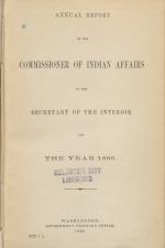 Excerpt from Annual Report of the Commissioner of Indian Affairs, 1886
