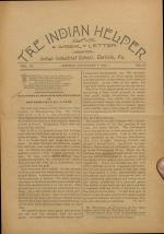 The Indian Helper (Vol. 11, No. 10)