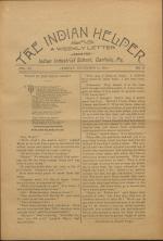 The Indian Helper (Vol. 11, No. 11)