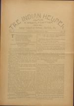 The Indian Helper (Vol. 11, No. 19)