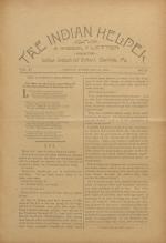 The Indian Helper (Vol. 11, No. 21)