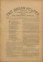 The Indian Helper (Vol. 11, No. 30)