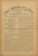 The Indian Helper (Vol. 11, No. 42)