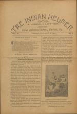 The Indian Helper (Vol. 11, No. 9)