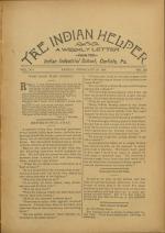 The Indian Helper (Vol. 12, No. 20)
