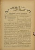 The Indian Helper (Vol. 12, No. 25)
