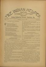 The Indian Helper (Vol. 12, No. 31)