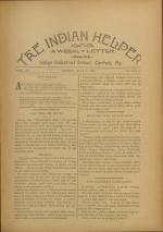 The Indian Helper (Vol. 12, No. 32)