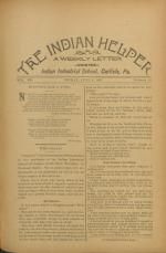 The Indian Helper (Vol. 12, No. 37)