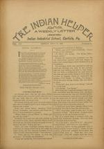 The Indian Helper (Vol. 12, No. 41)