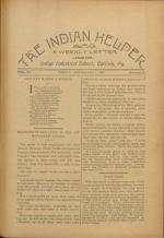 The Indian Helper (Vol. 12, No. 47)