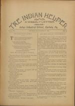 The Indian Helper (Vol. 12, No. 8)
