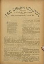 The Indian Helper (Vol. 13, No. 36)