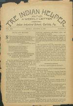 The Indian Helper (Vol. 13, No. 52)