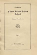 Carlisle Indian School Catalogue 