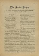 The Indian Helper (Vol. 3, No. 36) The Indian Helper (Vol. 3, No. 36)