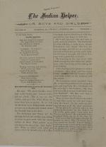 The Indian Helper (Vol. 2, No. 1) 