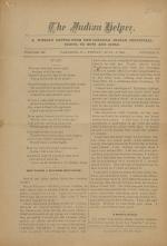 The Indian Helper (Vol. 3, No. 47) The Indian Helper (Vol. 3, No. 47)